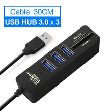 Load image into Gallery viewer, USB Hub 3.0 Multi USB 3.0 Hub
